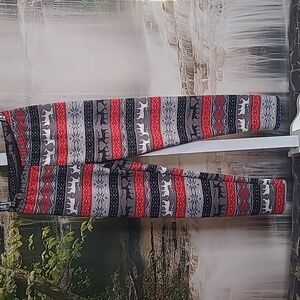 Docele Girls insulated thick warm winter theme stretchy leggings sweatpants